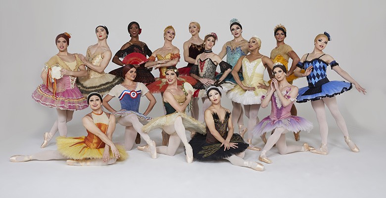 Photo of Les Ballets Trockadero De Monte Carlo in a group