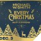 Michael W. Smith Every Christmas image of deer, snow covered trees and stars
